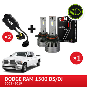 LED-PACK halvljus Dodge RAM MK4 (med HIR2-lampor) - AGM Vision