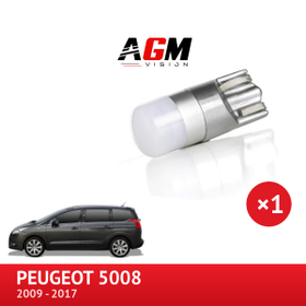 PEUGEOT 5008:n hansikaslokeron LED-valopolttimo - AGM Vision