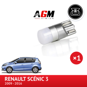 LED-pære til bagasjeromsbelysning RENAULT Scénic 3 - AGM Vision