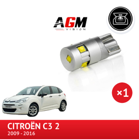LED žárovka osvětlení zavazadlového prostoru CITROËN C3 2 - AGM Vision