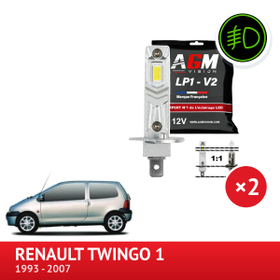 Sada LED předních mlhových světel RENAULT Twingo 1 - AGM Vision