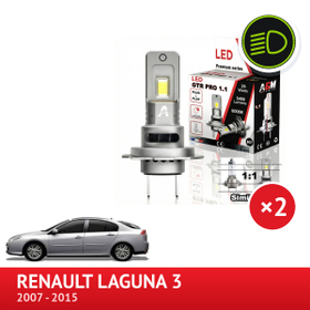 Sada LED H7 pro potkávací světla RENAULT Laguna 3 - AGM Vision