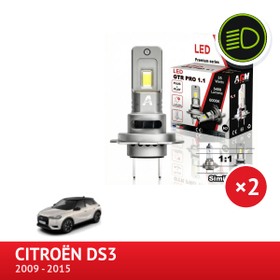 LED-kit H7 nærlys CITROËN DS3 - AGM Vision