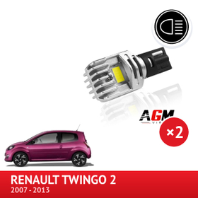 Sada LED W16W pro couvací světlo Renault Twingo 2 - AGM Vision