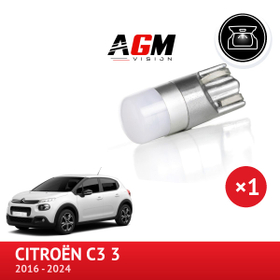 LED-polttimo W5W tavaratilan valaistus CITROËN C3 3 - AGM Vision