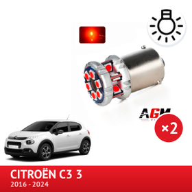 LED-sarja R10W takaseisontavalolle CITROËN C3 3 - AGM Vision