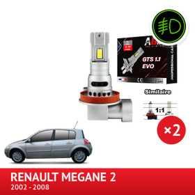 LED sada H11 pro přední mlhová světla RENAULT Megane 2 - AGM Vision