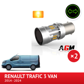 LED-kit PY21W bagblinklys RENAULT Trafic 3 Van - AGM Vision