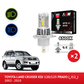 Sada LED H4 pro potkávací/dálková světla TOYOTA Land Cruiser KDJ 120/125 Prado (_J12_) - AGM Vision