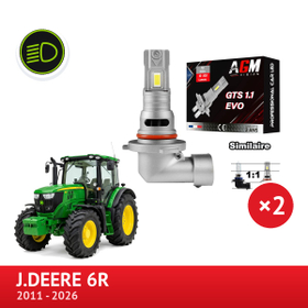 LED-kit HB3 dimlicht J. DEERE 6R - AGM Vision