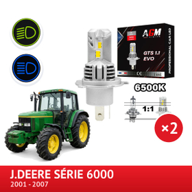 LED-kit H4 dimlicht / grootlicht J.DEERE 6000-serie - AGM Vision