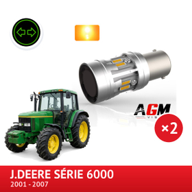 LED-kit P21W achterste richtingaanwijzer J. DEERE serie 6000 - AGM Vision