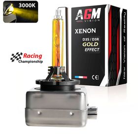Ampoule Xénon D3S GOLD EFFECT 3000K - AGM Vision