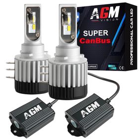 Kit Ampoules LED H15 SUPER CANBUS V2 - AGM Vision