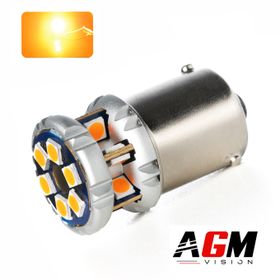 Ampoule LED R5W-R10W Mini Ultra Power Orange - AGM Vision