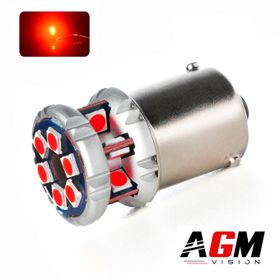 Ampoule LED R5W-R10W Mini Ultra Power Rouge - AGM Vision