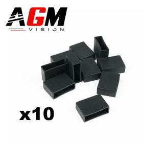 Pack de 10 bouchons de terminaison pour bande LED - AGM Vision