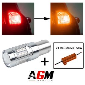 Ampoule LED PY21W CONVERSION (Orange) - AGM Vision