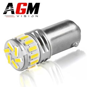 Ampoule LED H21W BAY9S 360° (Blanc) - AGM Vision