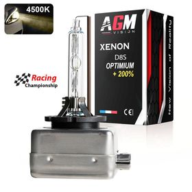 AMPOULE XÉNON D8S OPTIMIUM +200% 4500K - AGM Vision