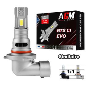 Ampoule LED HB3 GTS 1.1 EVO R70W - Ventilée - Blanc 6500K - AGM Vision