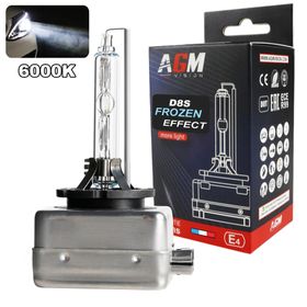 Ampoule Xénon D8S 6000K - Frozen Effect - AGM Vision