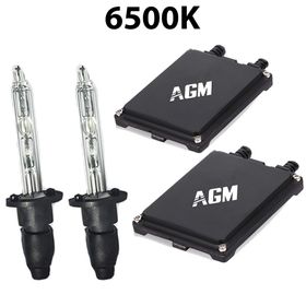 Kit ampoules xénon H1 55W Flash Start blanc - AGM Vision