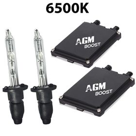 Kit ampoules xénon H1-BOOST 75W blanc - AGM Vision