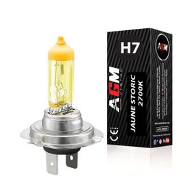 Ampoule halogène H7 55W JAUNE STORIC 2700K - AGM Vision