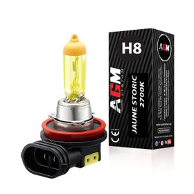 Halogenpære H8 35W GUL STORIC 2700K - AGM Vision