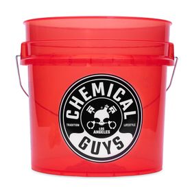 Seau de lavage rouge Chemical Guys - AGM Vision