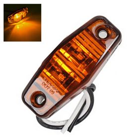 Feu de gabarit LED latéral hexagonal (orange) - AGM Vision