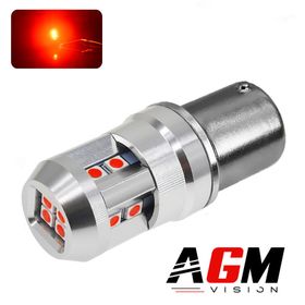 Ampoule LED R5W-R10W SMART (Rouge) - AGM Vision