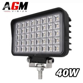 Phare de travail LED rectangulaire Z 40W - AGM Vision
