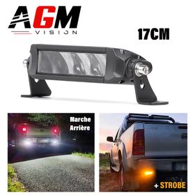 BARRE LED VXT 17CM Feu de croisement + Flash - AGM Vision