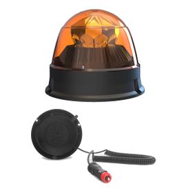 Magnetisk LED-varsellys med flere moduser, blink 25W - AGM Vision