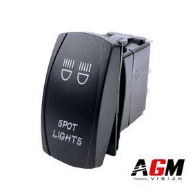 Buton comutator far SPOT (cu iluminare) - AGM Vision