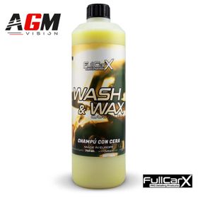 Shampoing à la cire de carnauba Wash and Wax FullCarX - AGM Vision