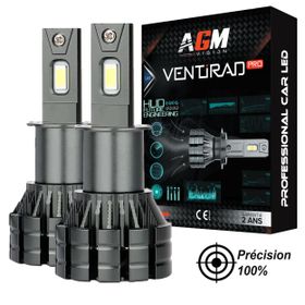 Kit Ampoules LED H3 VENTIRAD PRO - AGM Vision