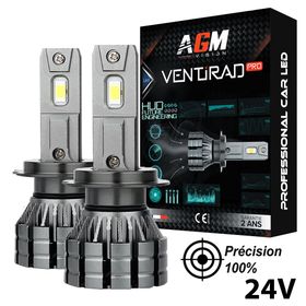 LED-pæresett H7 VENTIRAD PRO 24V - AGM Vision