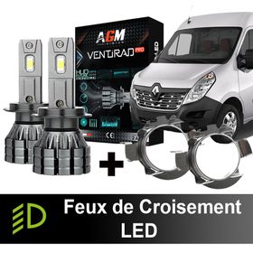 Feux de croisement LED pour Renault Master 3 (2010 - 2020) - AGM Vision