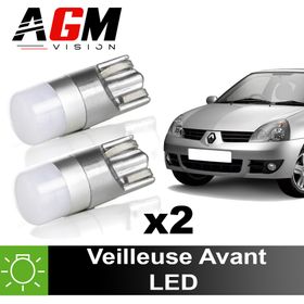 2x Veilleuses LED avant Renault Clio 2 - AGM Vision