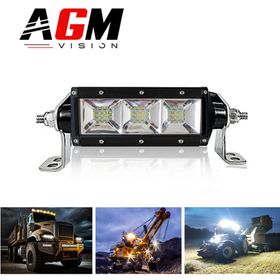 Barre LED 2 rangées extra-large 20 cm - AGM Vision