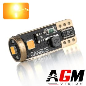 LED-pære T10-WY5W ROYAL (Orange) - AGM Vision