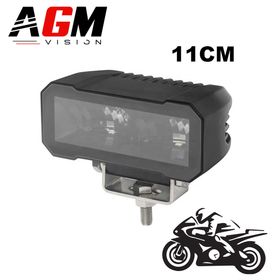 Mini barre LED moto Dark Racer Driving 11 cm - AGM Vision