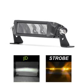 BARRE LED MOTO 17CM Feu de croisement + Flash - AGM Vision