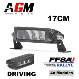 Barre LED Moto M10 - Slim Pro 17 cm - AGM Vision