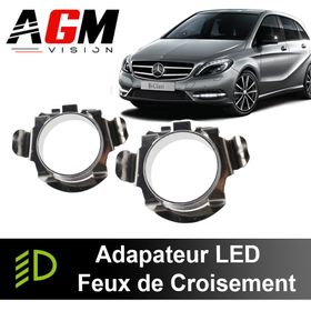 2x LED-ajapterit lähivaloihin Mercedes-Benz B-sarja 2011-2019 - AGM Vision