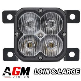 LED QUADRA TECH FRONTLYKTER MED INTEGRASJONSFESTE 20W - AGM Vision