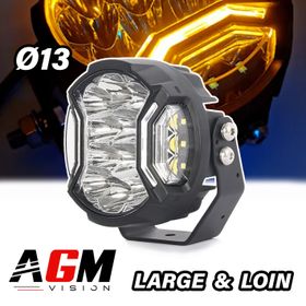 MULTI-VISION ZR80W LED-FORLYGTE - Ø13CM - AGM Vision
